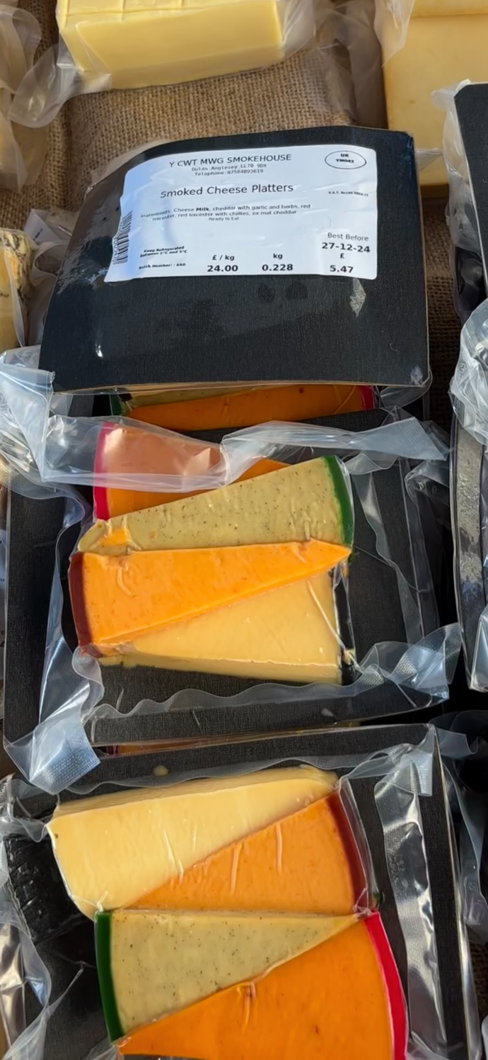 Smoked Cheese Platter