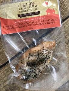 Smoked Chicken Breast with Garlic & Herbs