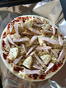 Smoked Chicken on Pizza