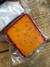 Load image into Gallery viewer, Smoked Mature Red Leicester with Habanero chillies and peppers
