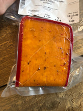 Load image into Gallery viewer, Smoked Mature Red Leicester with Habanero chillies and peppers
